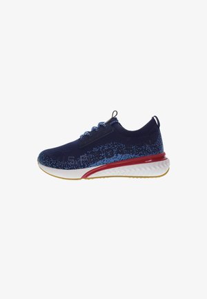 IUPIDOO BABY: Scarpe con strappo in Blu navy/Rosso scuro IUPIDOO BABY: Scarpe con strappo in Blu navy/Rosso scuro