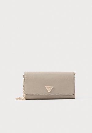 NOELLE FLAP ORGANIZER - Cross body bag - taupe