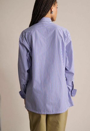 INES DE LA FRESSANGE, NOVA - CHEMISE D'ARTISTE - Chemisier - p white blue