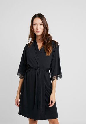 Bademantel - black