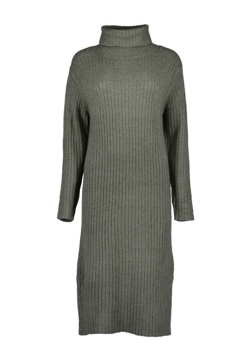 BLUE SEVEN Gebreide jurk donkergrijs