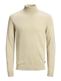 JJEEMIL ROLL NECK - Maglione - oatmeal melange