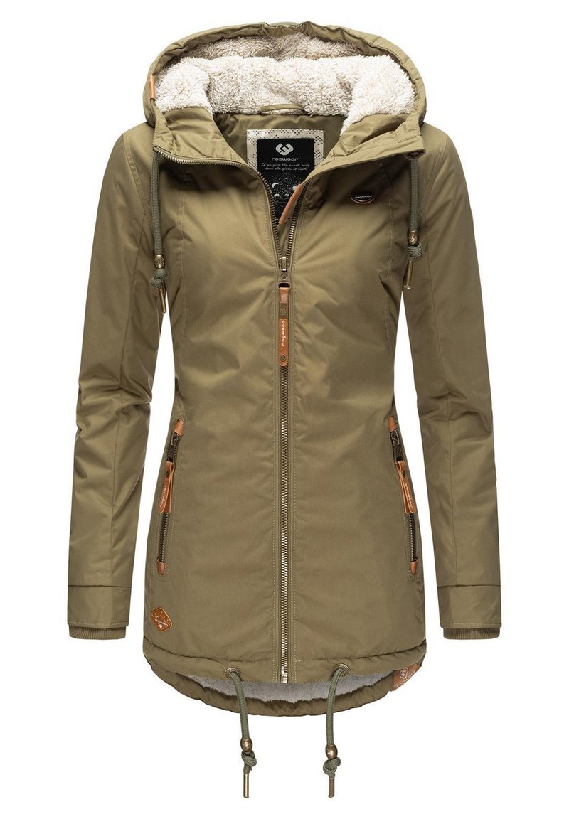 Ragwear ZUZKA - Vinterkåpe / -frakk - olive