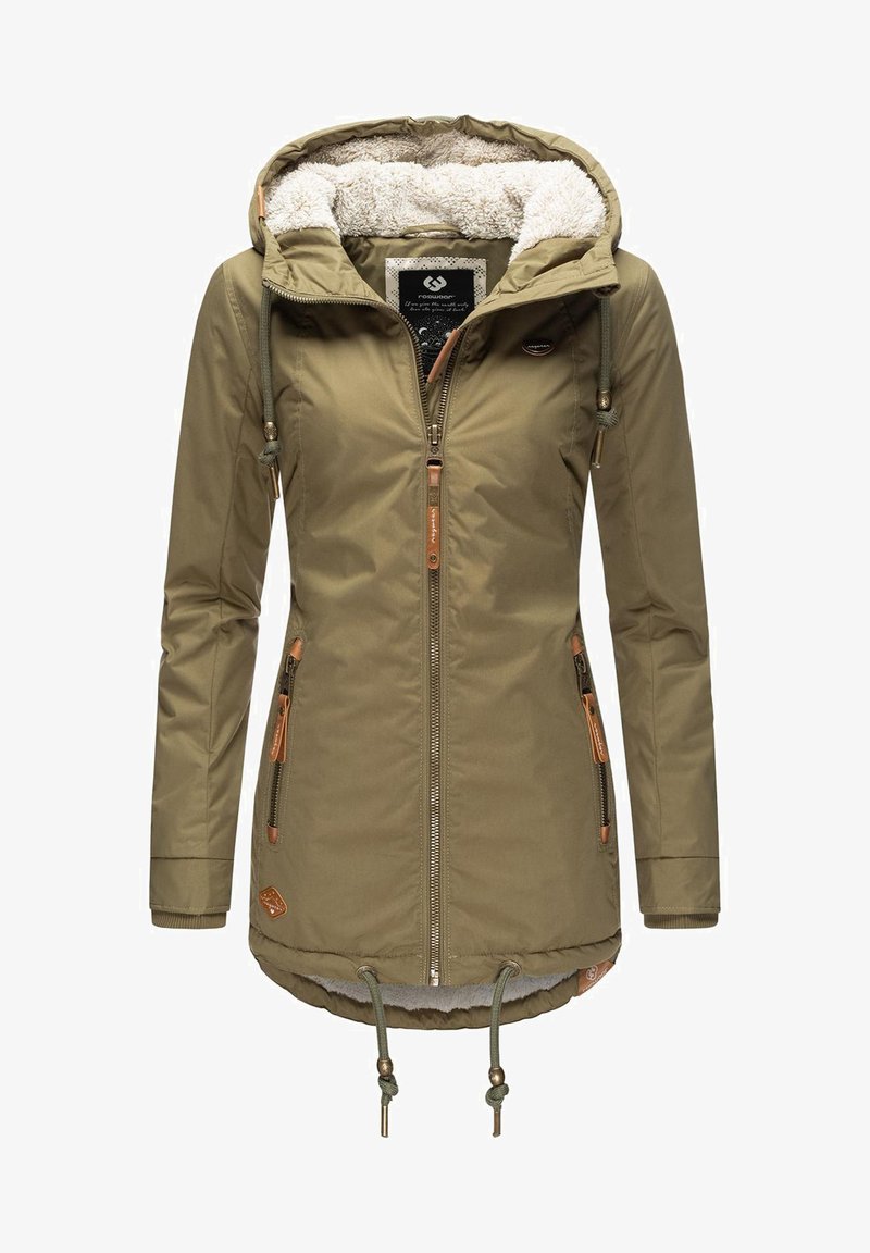 Ragwear ZUZKA - Vinterkåpe / -frakk - olive