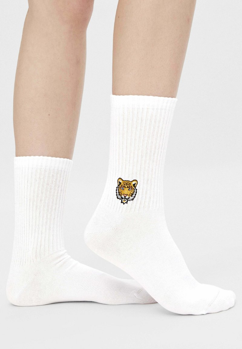 Herren Unterhosen | Natural Vibes 2 PACK Socken black white/schwarz - KW01208 Herren Unterhosen | Natural Vibes 2 PACK Socken black white/schwarz - KW01208