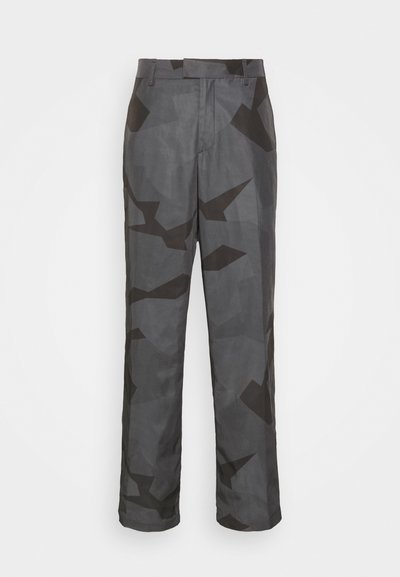 Neil Barrett LIAM STRAIGHT LOOSE  - Pantalones - black