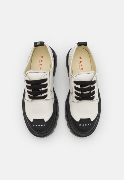 Marni UNISEX - Stringate sportive - white/black