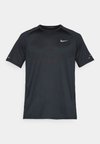 STRIDE - Спортна тениска - black/reflective silver-coloured