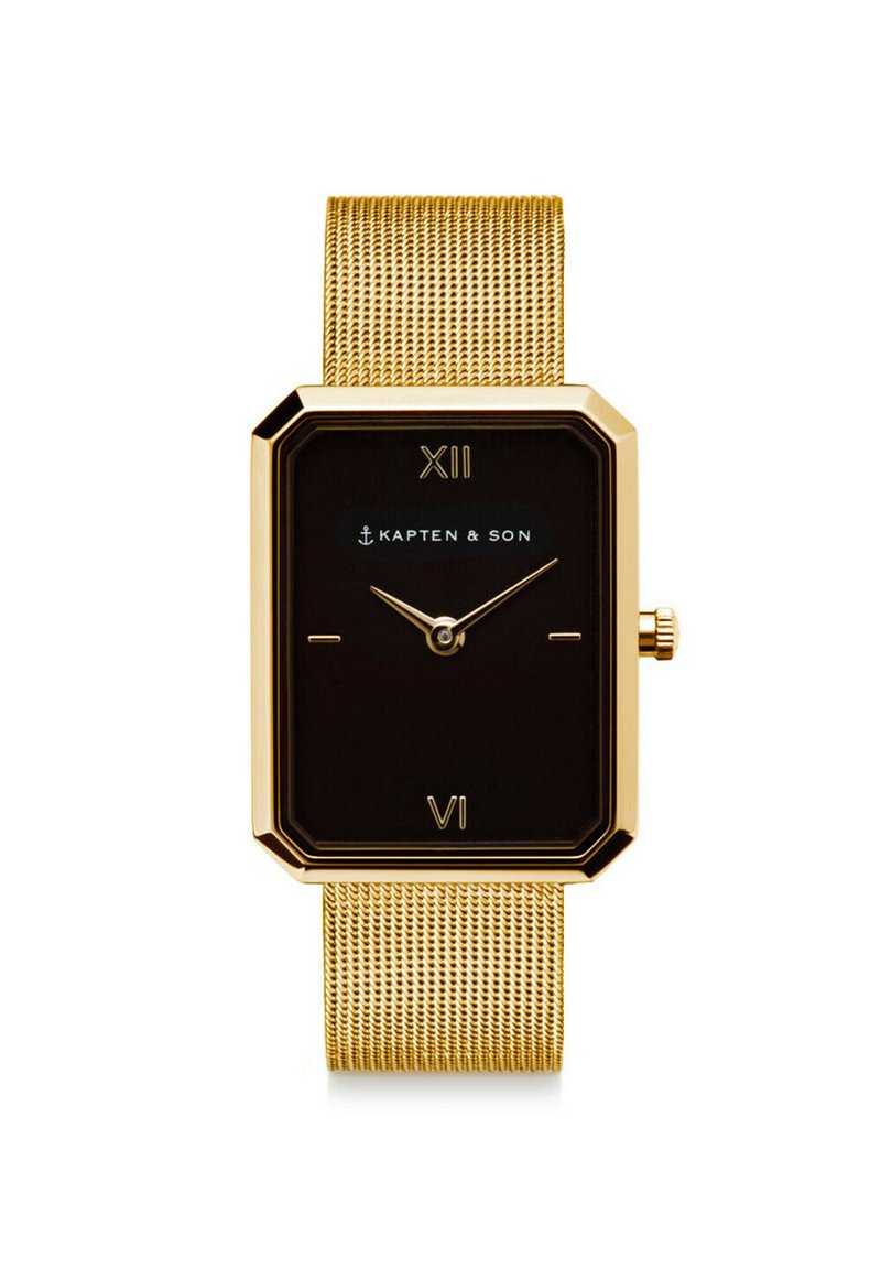 Kapten & Son GRACE MESH - Uhr - gold coloured black