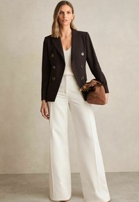 Reiss REGULAR FIT - LIA DOUBLE BREASTED - Blejzr - chocolate brown
