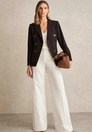 Reiss REGULAR FIT - LIA DOUBLE BREASTED - Bleiser - chocolate brown
