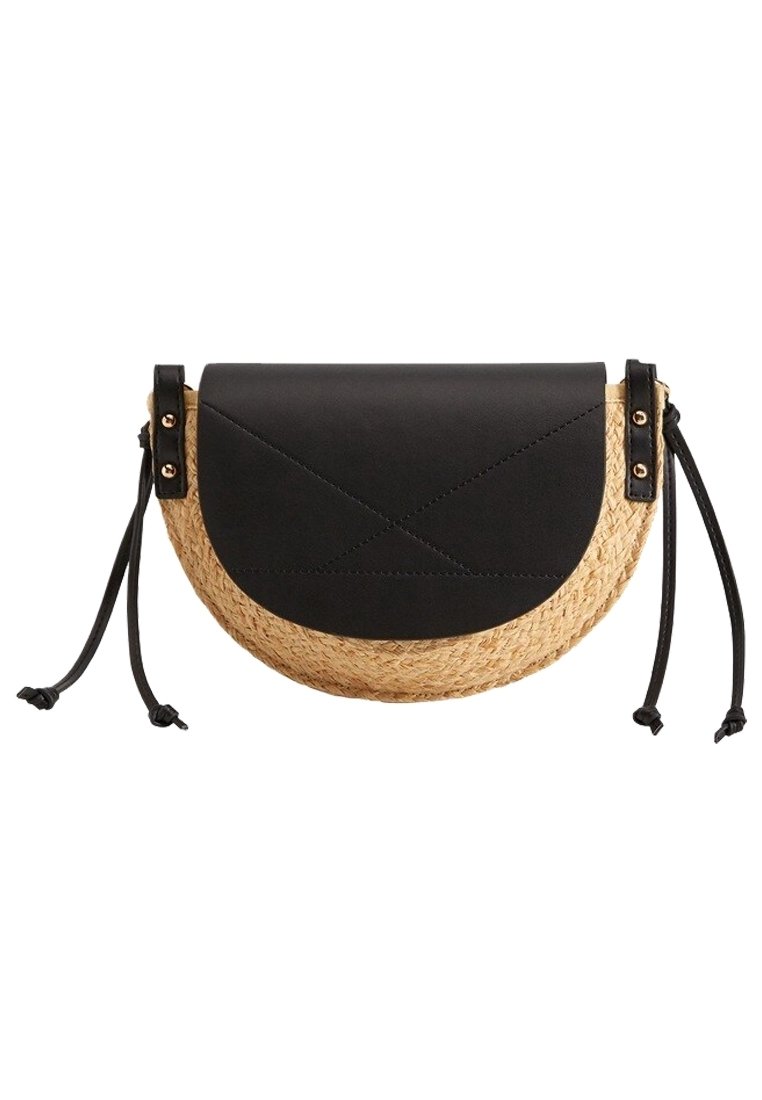 Mango Borsa a tracolla - black