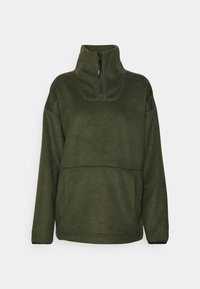 Não selecionado, dark olive