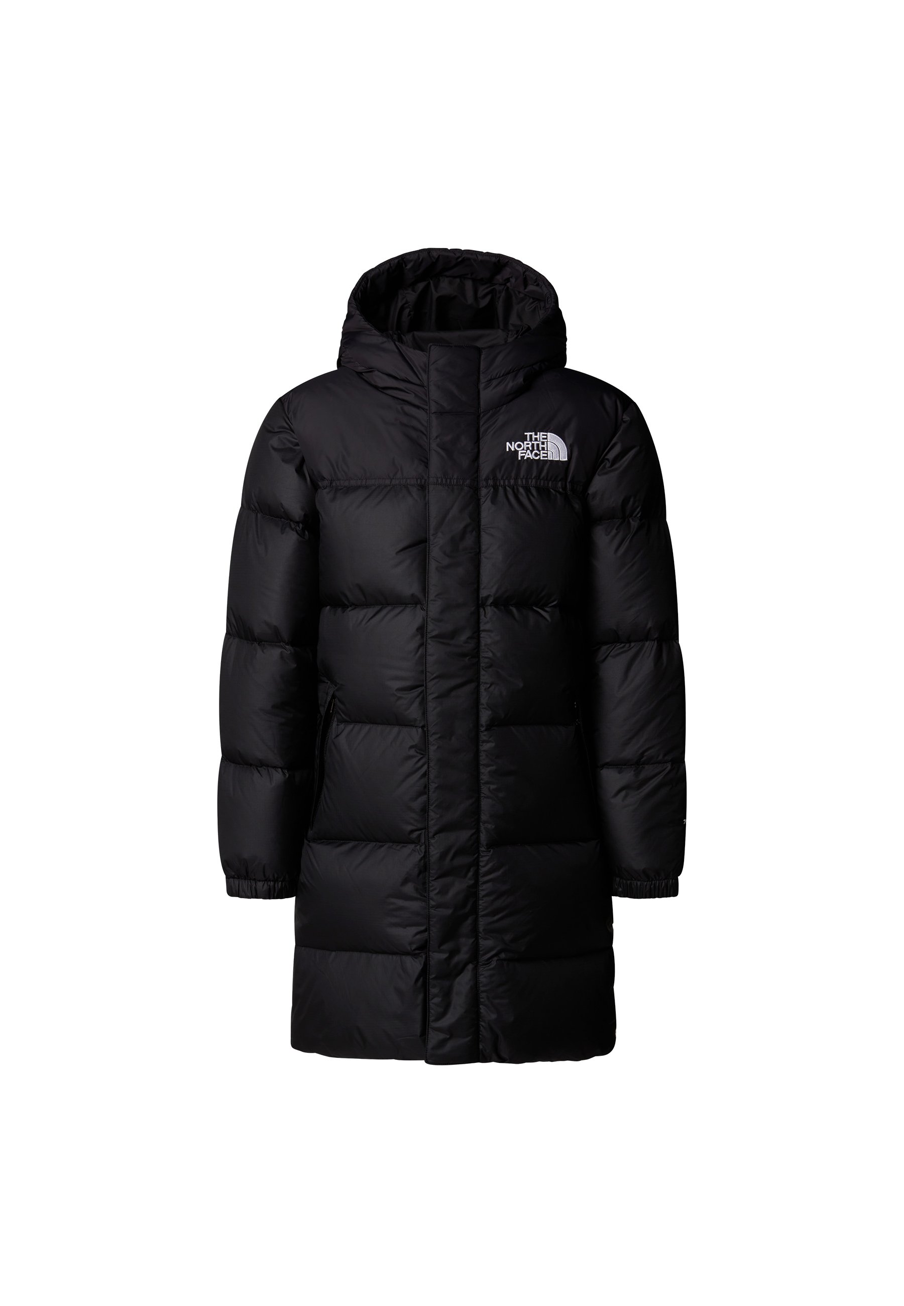 The North Face TEEN NUPTSE LONG UNISEX - Down coat - black