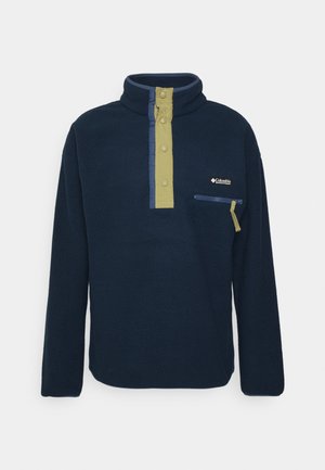 HELVETIA HALF SNAP - Felpa in pile - collegiate navy