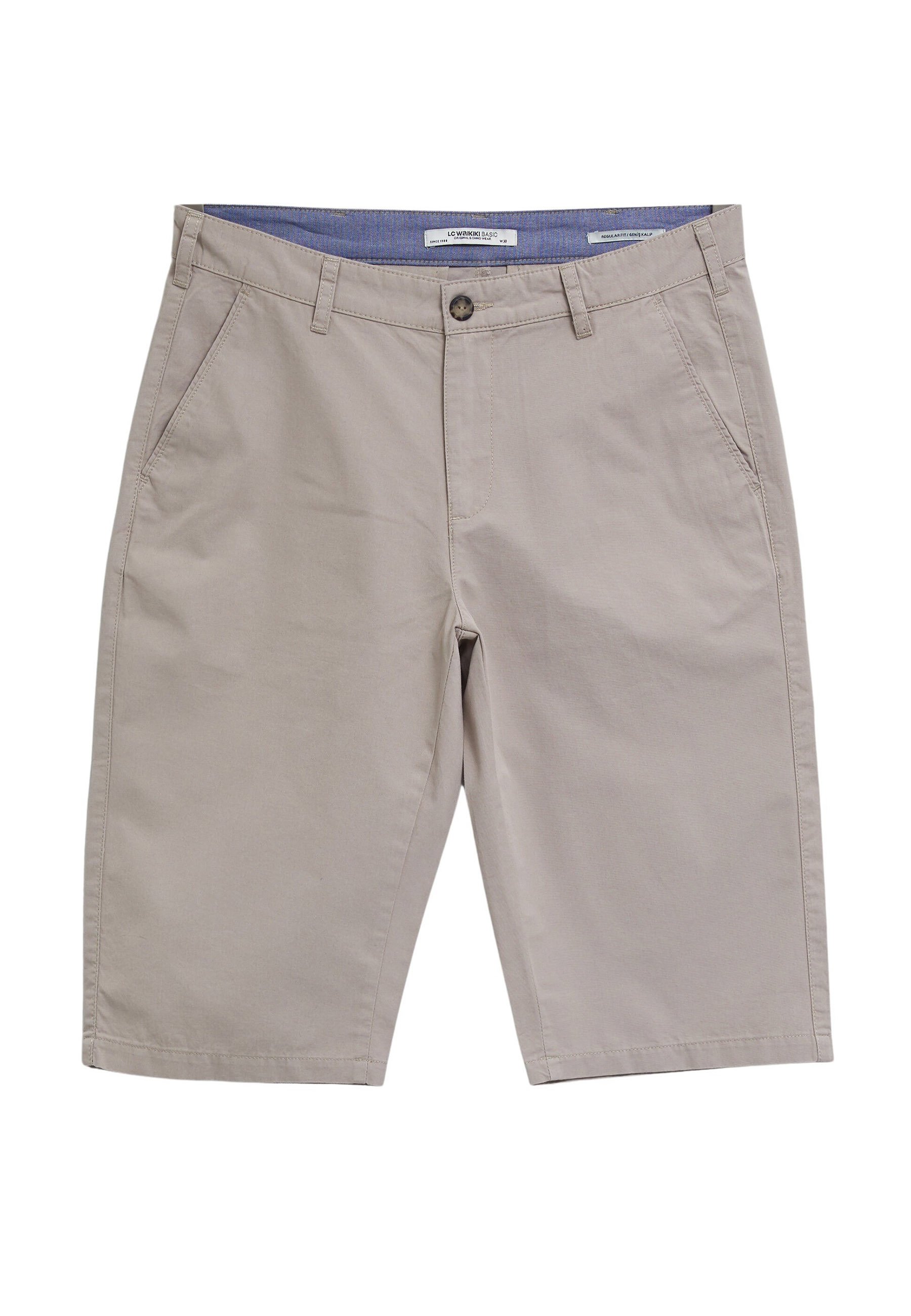 LC Waikiki WIDE FIT BERMUDA - Shorts - beige - Zalando.nl
