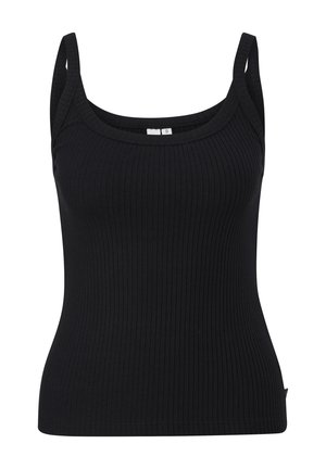 STRUKTUR - Top - schwarz