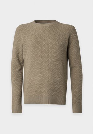 Emporio Armani, PULLOVER - Striktrøje - laurel oak