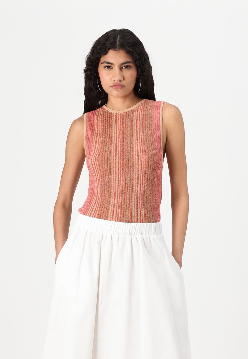 Jupe Mer de Corail - Jupes et Robes Mer de Corail Bleu escales / Corail Femme - Printemps/Été | ESCALES | escales