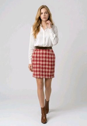 Outfitters Nation, Falda acampanada - rojo