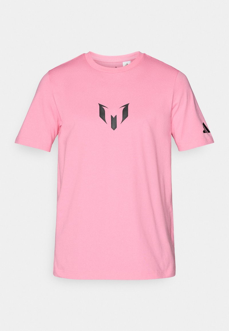 adidas performance T-shirt print donkerroze adidas performance T-shirt print donkerroze