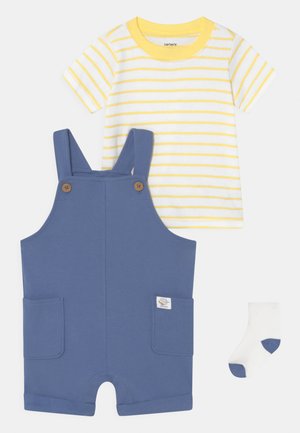OVERALL SET - Camiseta estampada - blue