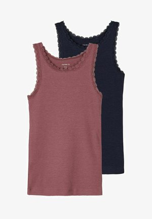 NMFOLIVA 2 PACK - Camiseta interior - wild ginger