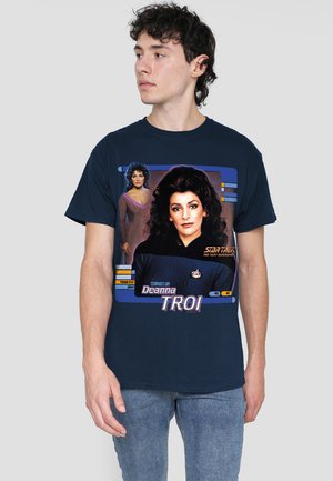 STAR TREK DEANNA TROI - Print T-shirt - dark blue
