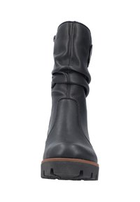 Rieker Botines con plataforma - black