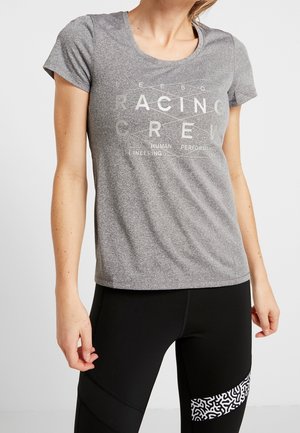 T-shirt con stampa - black