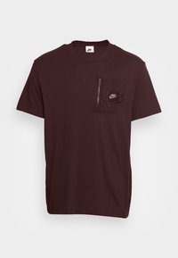 T-shirt básica - brown basalt