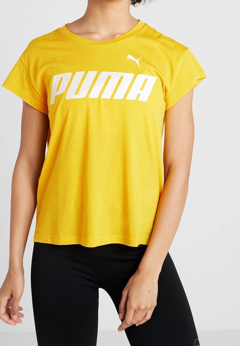 Puma Print T-shirt - yellow