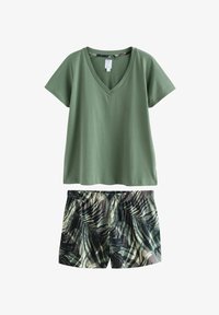 Wybrany, khaki/green palm