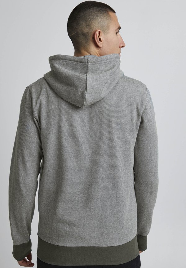 SDRafko - Zip-up sweatshirt - deep forest melange4