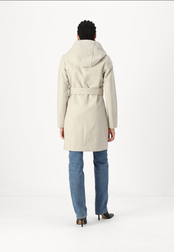 VISELMA BELTED COAT - Classic coat - natural melange3