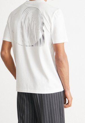 T-shirt print - white