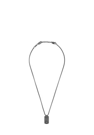 MIT ANHÄNGER KOMPASS - Collar - grau