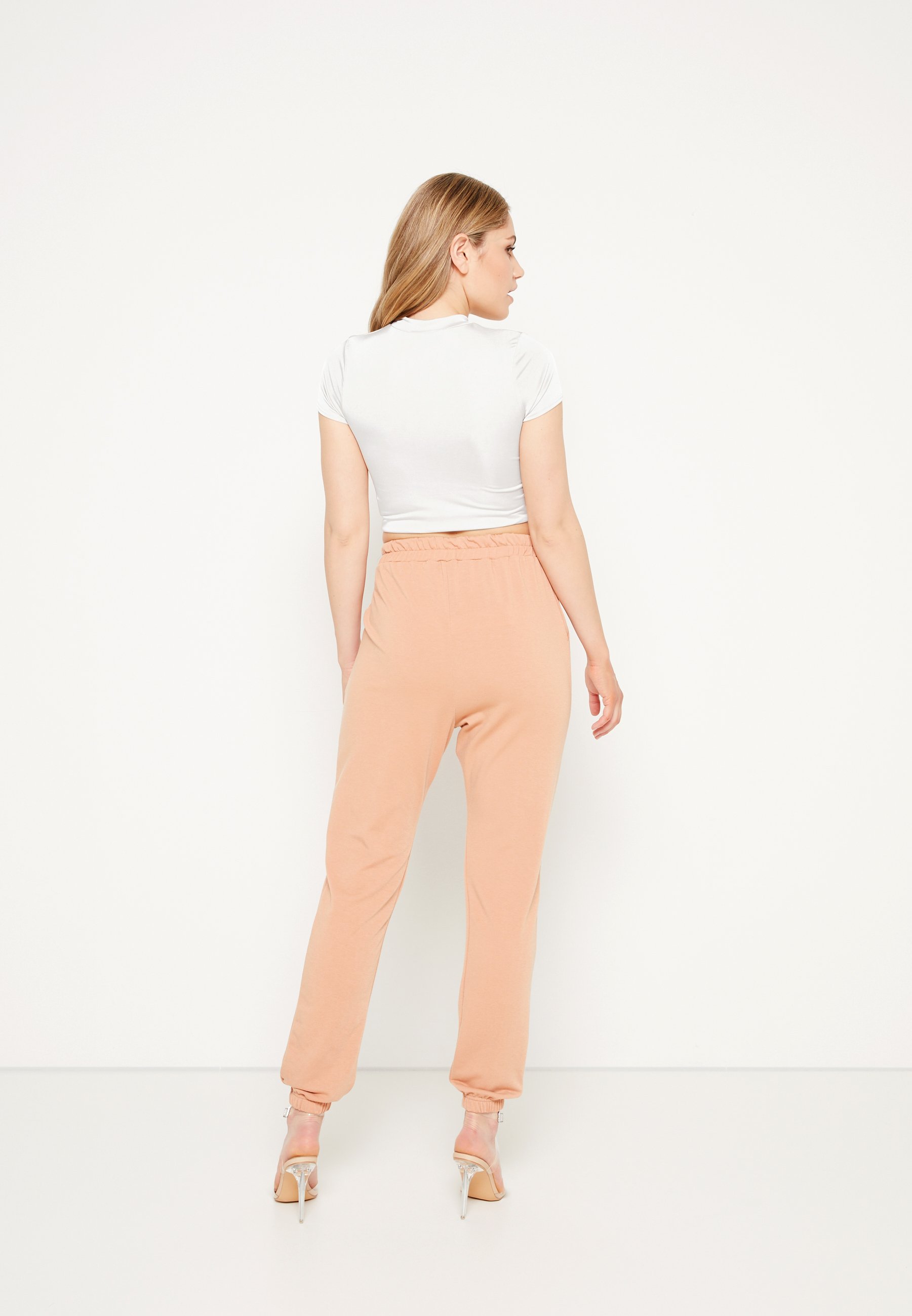 Damen SLINKY CREW NECK CAP SLEEVE CROP - T-Shirt basic Damen SLINKY CREW NECK CAP SLEEVE CROP - T-Shirt basic