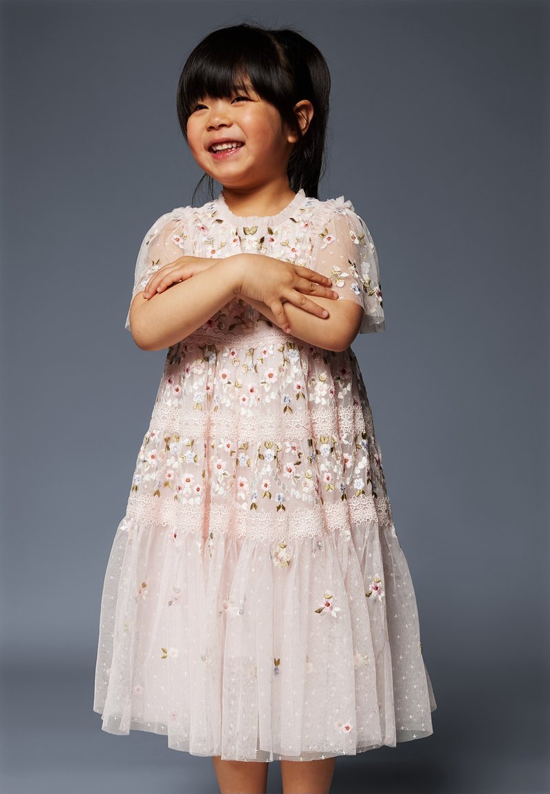 Garland Ribbon Bodice Baby Dress main image 1