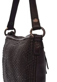 The Bagging Co KNITTED SMALL - Handtas - dark brown
