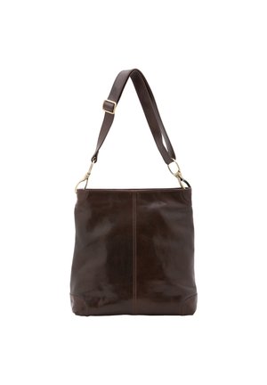 Shopping bag - dark brown