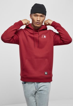 Hoodie - brick red