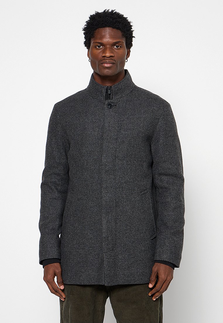 jack & jones Halflange jas zwart