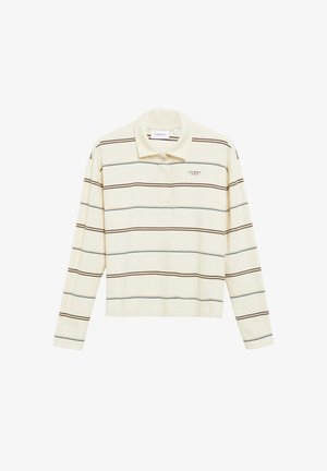 comma, T-SHIRT - Polo shirt - creme