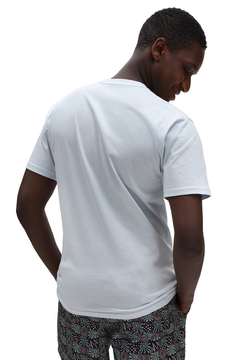 Herren T-Shirts basic | Vans CLASSIC T-Shirt print ballad blue/white/weiß - OB46281 Herren T-Shirts basic | Vans CLASSIC T-Shirt print ballad blue/white/weiß - OB46281