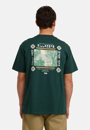 T-shirt con stampa - green