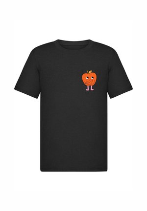 APPLE - TEE - Print T-shirt - black
