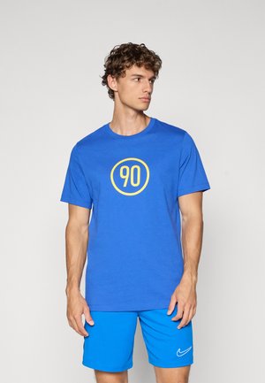 TOTAL 90 TEE - Trükipildiga T-särk - game royal/university gold-coloured