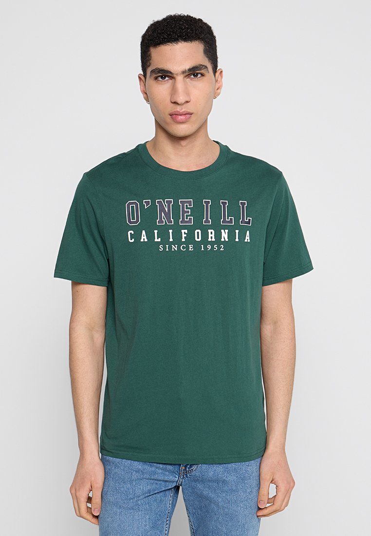 O’Neill T-shirt print groen