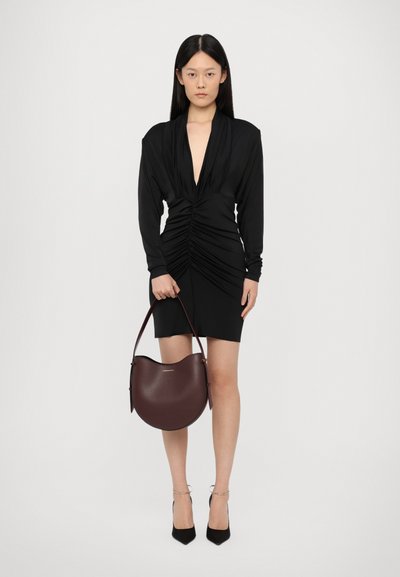 Victoria Beckham THE DIA MEDIUM - Kabelka - burgundy